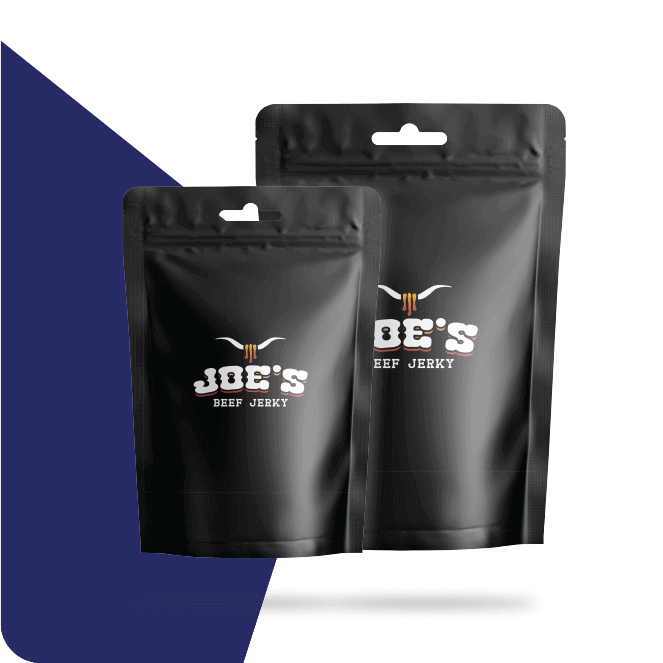 Beef Jerky Bags and Labels