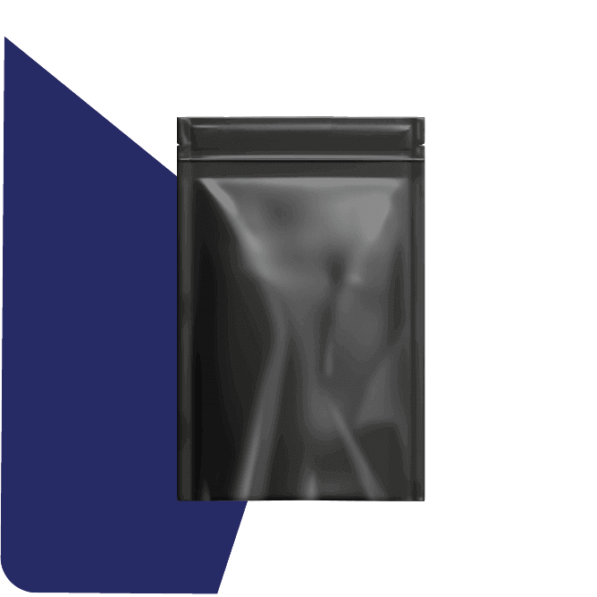 Pre Roll Plain Black Bag