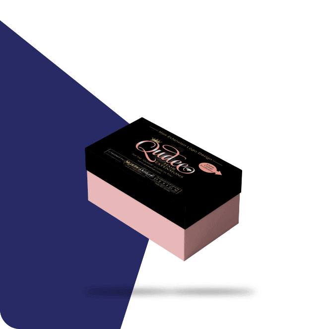 Hair Extension Box Packaging
