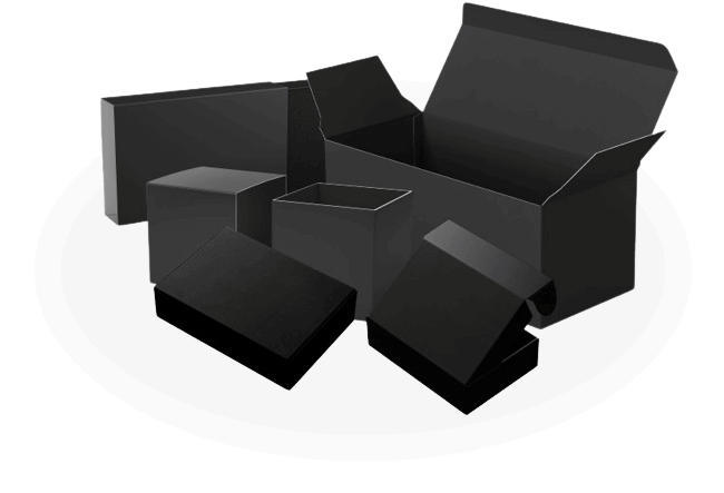 Black Kraft Boxes